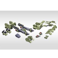 HMM系列 索斯机械兽 零式长牙狮专用 装甲套装 标识增强版