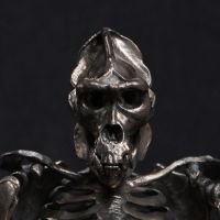 NO.ES003B 掌上精灵系列 猩猩骷髅骨架素体-银色版