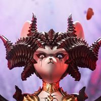 暗黑破坏神 莉莉丝喵 发光收藏手办