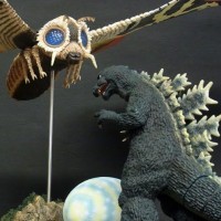 东宝大怪兽系列 「摩斯拉1964」少年Ric限定版 对决哥斯拉套装