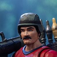 极致迷你系列 1/18比例 特种部队 火箭筒 可动人偶