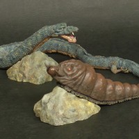 东宝大怪兽系列 总进击补完套装 Vol.1（曼达二代目·摩斯拉幼虫）‌