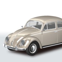 乐Pla 卡扣组合型套件 No.20-LB 大众 甲壳虫 浅米色