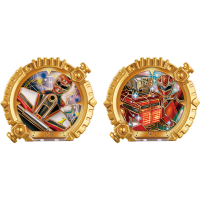 DX战队指环套装 激走战队车连者与魔进战队煌辉者