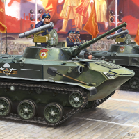 编号:80154 1/35 装甲车辆系列 BMD-1P伞兵战车