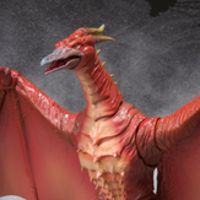 S.H.MonsterArts 哥斯拉大战机械哥斯拉2 烈焰拉顿