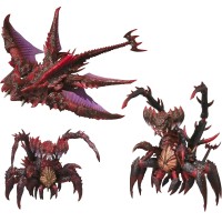 S.H.MonsterArts 哥斯拉大战戴斯特洛伊亚 戴斯特洛伊亚进化套装（1995）