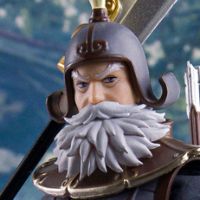 《三国演义》1/12 可动穿衣人偶-“征西将军”黄忠-黄汉升