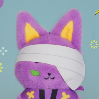 银魂 MINI-MOFU毛绒挂件 高杉晋助