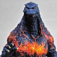 30CM 红莲哥斯拉 香港上陆 闭口版