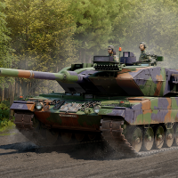 编号：00966 1/16 装甲车辆系列 德国豹2A6主战坦克