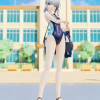 到达盛夏无人岛度假村的阿比多斯对策委员会突击队长🐺GSC  碧蓝档案 蔚蓝档案 砂狼白子 水着