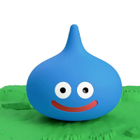 勇者斗恶龙 史萊姆 附草原底座