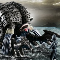 GASHAPON 奥特英雄500&奥特怪兽DX 迪迦奥特曼 光与暗的最终决战套装