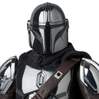 MAFEX 编号256 曼达洛人 电镀版