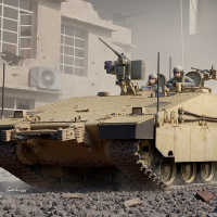 编号:84524 1/35 装甲车辆系列 以色列国防军“雌虎1”步兵战车