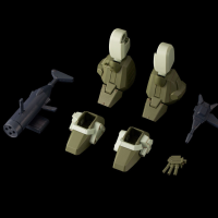 HG  眼镜斗犬配件包6