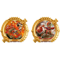 DX战队指环套装 救急战队冲锋伍与烈车战队特急者