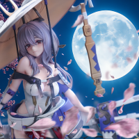 “像盛开的红色花朵一样”