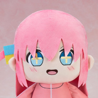 孤独摇滚！大玩偶 后藤独 闪亮脸 附完熟芒果纸箱随身包