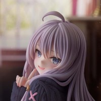 伊蕾娜 针织连衣裙 重涂紫色