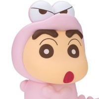 蜡笔小新 大号SOFVIMATES～野原新之助（鳄鱼山先生造型）～浅粉配色（待检资料）