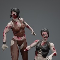 丧尸兵人 女摔角手