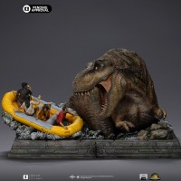 霸王龙雕像河流场景 - 侏罗纪世界：重生 - 半身艺术系列 1/20比例模型