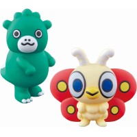 小不点电影怪物系列 小哥斯拉和小魔斯拉 好朋友套装