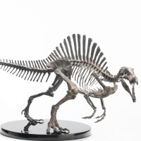 侏罗纪公园 3 青铜棘龙骨架 1/12 比例模型
