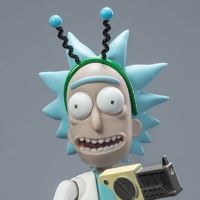 瑞克和莫蒂 瑞克·天才科学疯子set 可动人偶