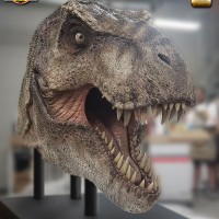 侏罗纪公园 1：1比例霸王龙头像