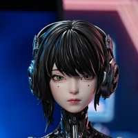 《灵笼》ASH 1/4半身像 手办