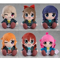 Love Live! 虹咲学园学园偶像同好会 KURIPAN 毛绒玩偶 中须霞/樱坂雫/朝香果林/近江彼方/艾玛‧维尔德/天王寺璃奈