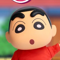 蜡笔小新 QQ弹弹系列 小新 软胶可动玩偶