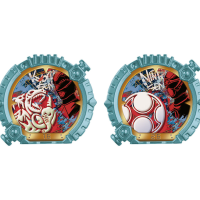 DX战队指环套装 极地指环 恐龙战队兽连者与忍风战队破里剑者（暂译）