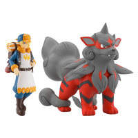 宝可梦比例世界 洗翠地区 望罗与风速狗（洗翠的样子）