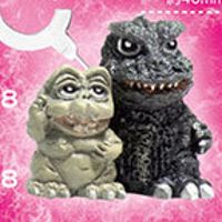 怪兽小进击系列哥斯拉1968和迷你拉1968