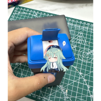 接涂装）碧蓝档案gk，霞泽美游 垃姬兔 垃圾桶 3D打印白模上色
