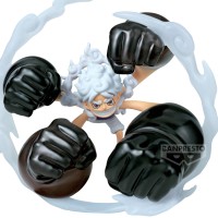 航海王 WCF特别款 蒙奇·D·路飞 五档-橡皮橡皮白枪乱打-