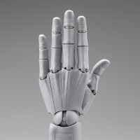 艺术参考工具 手部模型 男/左手 -灰色-