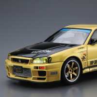 改装车系列 No.15 1/24 Top Secret BNR34 天际线GT-R 1999年款 (日产)