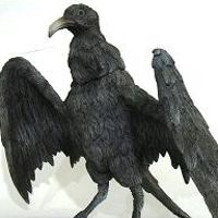 大怪兽系列 奥特Q编 古代怪鸟 拉尔杰乌斯 黑白色版