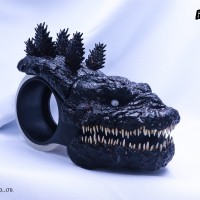 哥斯拉2016 胶带切割器 胶带台