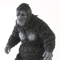 大怪兽系列 奥特Q编 巨大猿 哥罗 （黑白色版）