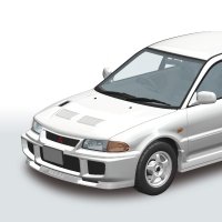 乐Pla 卡扣组合型套件 No.04-SW CE9A 三菱蓝瑟GSR EvolutionIII 1995款 苏格兰白