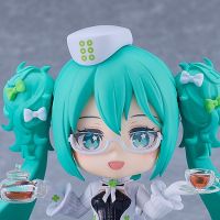 良笑赏 初音未来 2025 Autumn  最终大奖 粘土人#2775-b 初音未来 眼镜×咖啡厅 异色版