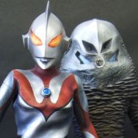 大怪兽系列 奥特曼篇 假奥特曼与扎拉布星人夜间色版套装