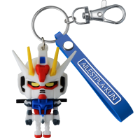 翔翼型强袭模型君 立体橡胶钥匙扣