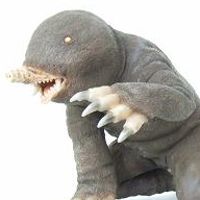 大怪兽系列 奥特Q编 鼹鼠怪兽 蒙古拉 彩色版